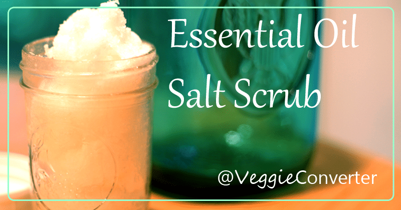 Coconut Oil for Skin: Salt Scrub
