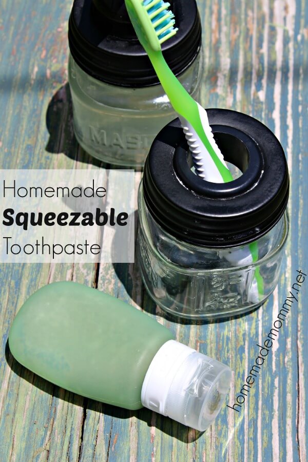 How to Make Toothpaste: Homemade Squeezable Toothpaste