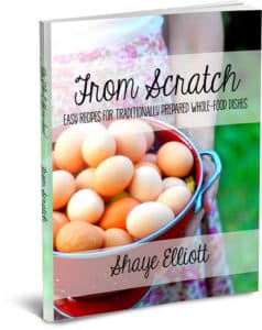 "From Scratch" by Shaye Elliott contains the Healthy Carrot Cake Recipe