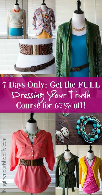 Get the full Dressing Your Truth course for 67 percent off - livingthenourishedlife.com