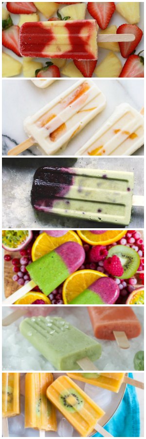 83 Healthy Popsicle Recipes from livingthenourishedlife.com